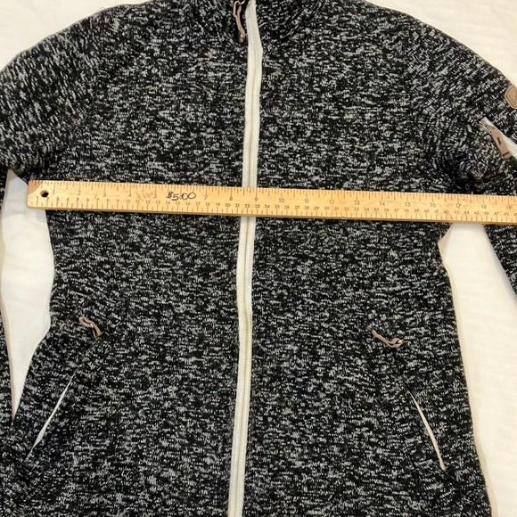 McKinley small women’s fleece zip sweater / Jacket Stand-Up Collar - Picture 13 of 16